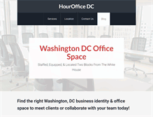 Tablet Screenshot of houroffice.com